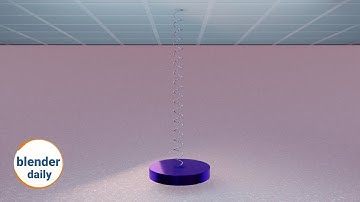 Easing function: Elastic | Blender Geonodes Daily, tip 77