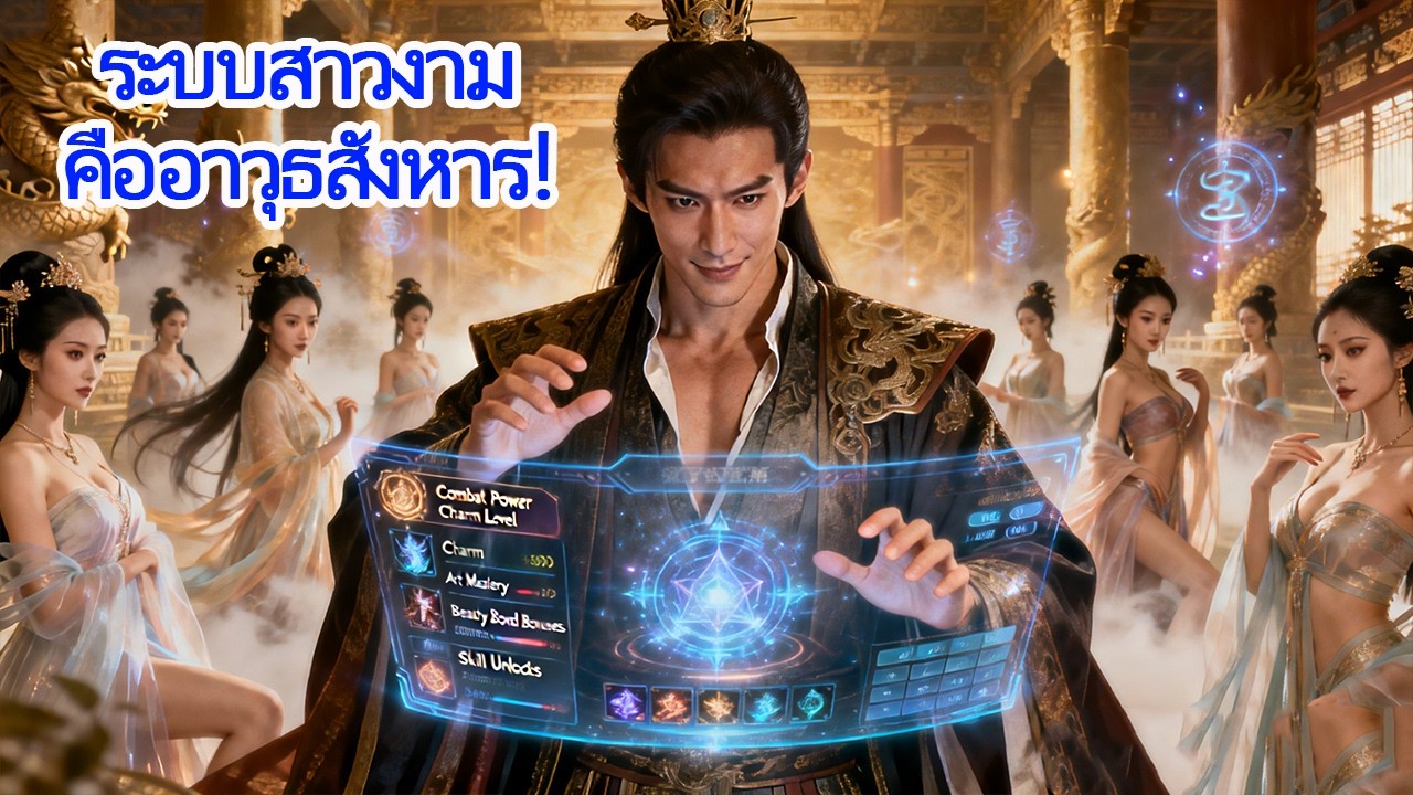 มหาเศรษฐีล้มละลายข้ามภพเป็นราชบุตรเขย พกระบบสาวงาม ฝึกศิลป์แลกพลังยุทธ์