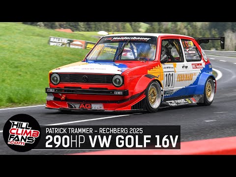 290HP pure NA VW Golf 16V - Patrick Trammer || Hill Climb Rechberg 2025 ☆