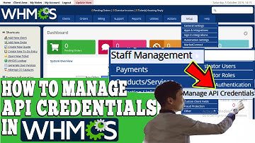 How to manage API credentials in WHMCS? [STEP BY STEP]☑️