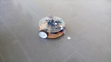 Metal detector robotic vehicle using arduino
