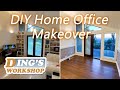 Home Office Remodel - TOTAL MAKEOVER - Room Renovation in ONLY 3 DAYS! (no commentary)