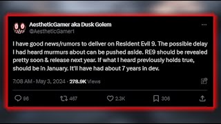 Lets Talk About Those Resident Evil 9 Leaks
