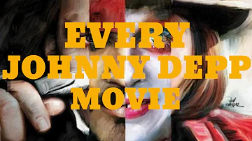 Wie viele Filme gibt es mit Johnny Depp?