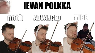 5 Levels of Ievan Polkka: Noob to Vibing chords