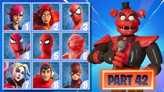 FORTNITE CHALLENGE PART #42 - GUESS THE SKIN BY THE FREDDY STYLE.