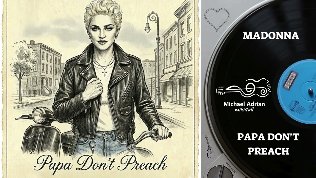 Madonna - Papa Don't Preach (Instrumental Cover) - YouTube