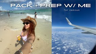 Prep & pack with me for vacation | nails, lashes, pedi, packing fits