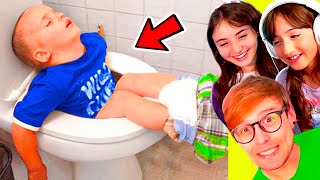 MINHAS FILHAS NÃO VÃO PASSAR NESSE TESTE! OS SHORTS MAIS ENGRAÇADOS no TENTE NÃO RIR SUPREMO!