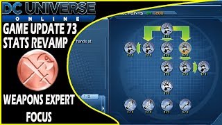 GU73 Stats Revamp - Weapons Expert Overview