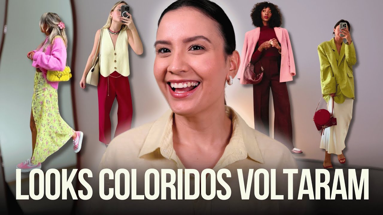 COMO USAR AS CORES DO MOMENTO