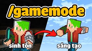 How to Use the /GAMEMODE Command in Minecraft | Learning Commands with Dâu screenshot 3
