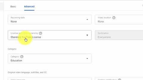 Add Creative Commons License to Your YouTube Video