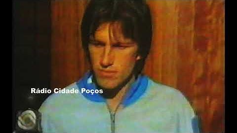 Globo Esporte de 1986 - Léo Batista com Dunga  Convocado Para Seleção Brasileira