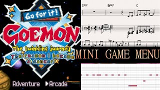 Mini Game Menu (from Ganbare Goemon4 ) - Sheet Music