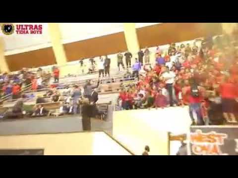 حضور قوي لألتراس تيحا بويز في نهائي السوبر لكرة القدم داخل الصالات