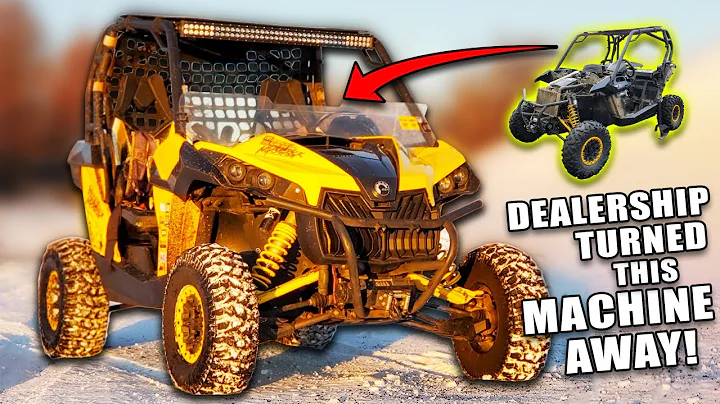 Abused Canam Maverick 1000 saved after Years of Ba...