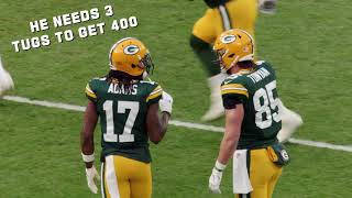 Mic&#39;d Up: Davante Adams reacts to catching Rodgers&#39; 400th TD