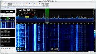 Scanning on MW 1611-1700 kHz 2020-04-10 21:12 UTC screenshot 2