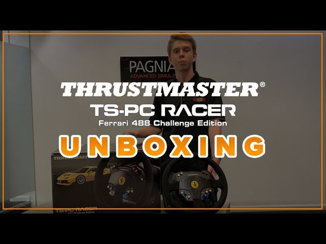 Unboxing Thrustmaster TS-PC Racer Ferrari 488 Challenge Edition