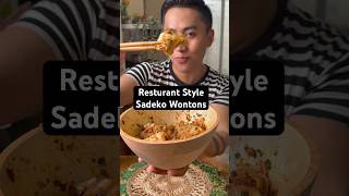 Resturant Style Chicken Wanton from Rinchen’s Momo Menu #wantons #food #youtubeshorts