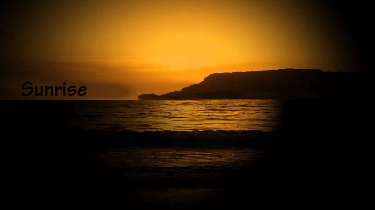 Sunrise with After effects YouTube
