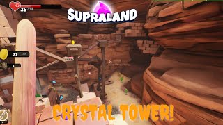 Supraland Get to the top of the crystal tower | Mighty MacGuffin Location | How to get MacGuffin