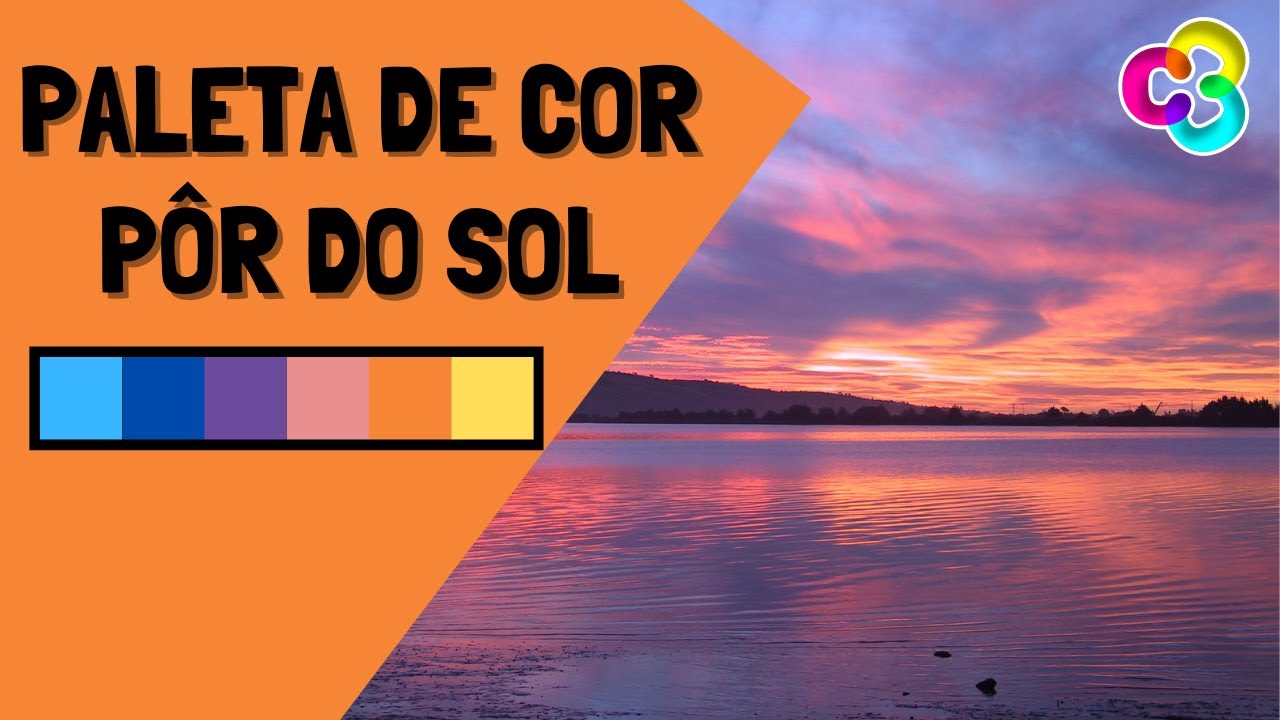Combinação Pôr do Sol com lápis de cor - Segunda em Cores #2