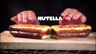 kek tapak kuda nutella #secretbaker kek tapak kuda nutella #secretbaker
