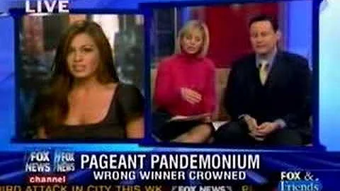 Miss California Raquel Beezley on Fox News