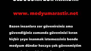 Medyum Dündar Hocanın Sahtekar Olduğuna Zor İnandım