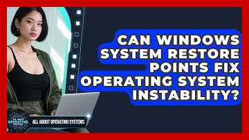 Can Windows System Restore Points Fix Operating System Instability? - All About Operating Systems