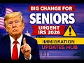 New IRS Rule Starts , Many Seniors Could Lose Benefits If They Miss This