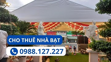 Cho Thuê Nhà Bạt Tại Bình Tân TP.HCM | Tổ Chức Sự Kiện 247