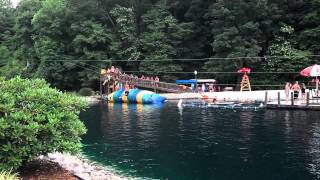 Zip Line At Doe River Gorge