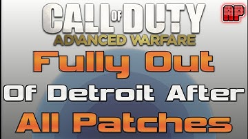 Advanced Warfare Glitches - "FULLY OUT OF THE MAP ON DETROIT" PS3,PS4,XB1,360