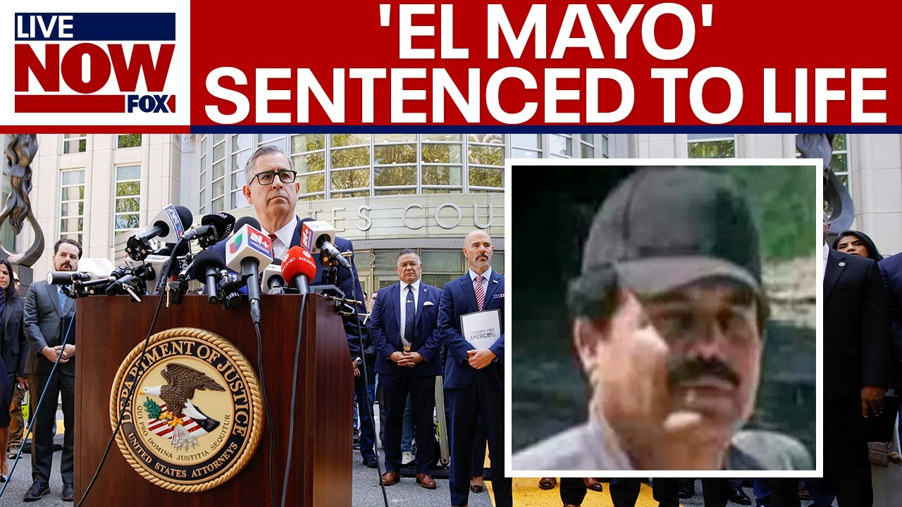 Mexican drug kingpin 'El Mayo' sentenced to life in prison