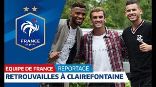 Equipe de France : Les Champions du Monde de retour à Clairefontaine I FFF 2018