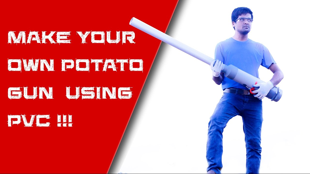 Don't attack others with this Potato gun !! "ScienceExperiment" (TAMIL)