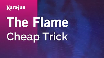 The Flame - Cheap Trick | Karaoke Version | KaraFun