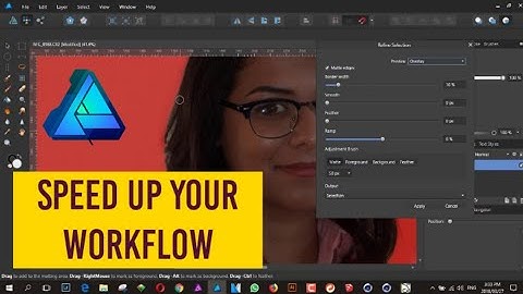 Affinity Designer Speedup up your workflow