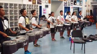 Video thumbnail of "MoHS Drumline Ultimate Warm-up"