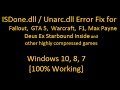 ISDone.dll Unarc.dll Error Code 1 5 6 7 11 Fix Install GTA 5 FALLOUT F1 WARCRAFT DEUS Windows 10 8 7