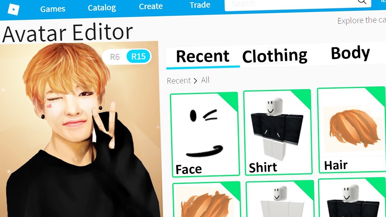 Aesthetic Bts Outfits On Roblox By Rxihanna - hangul aesthetic bts roblox