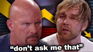 Wrestling Interviews That Ended In Disaster