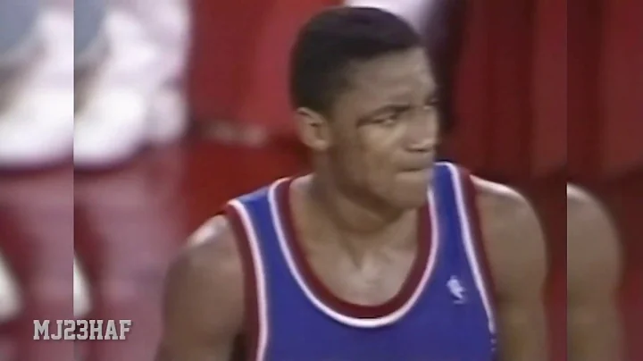 Isiah Thomas Lost It after Elbowed by Bill Cartwri...