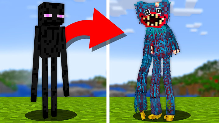I remade EVERY mob into Poppy Playtime in minecraft