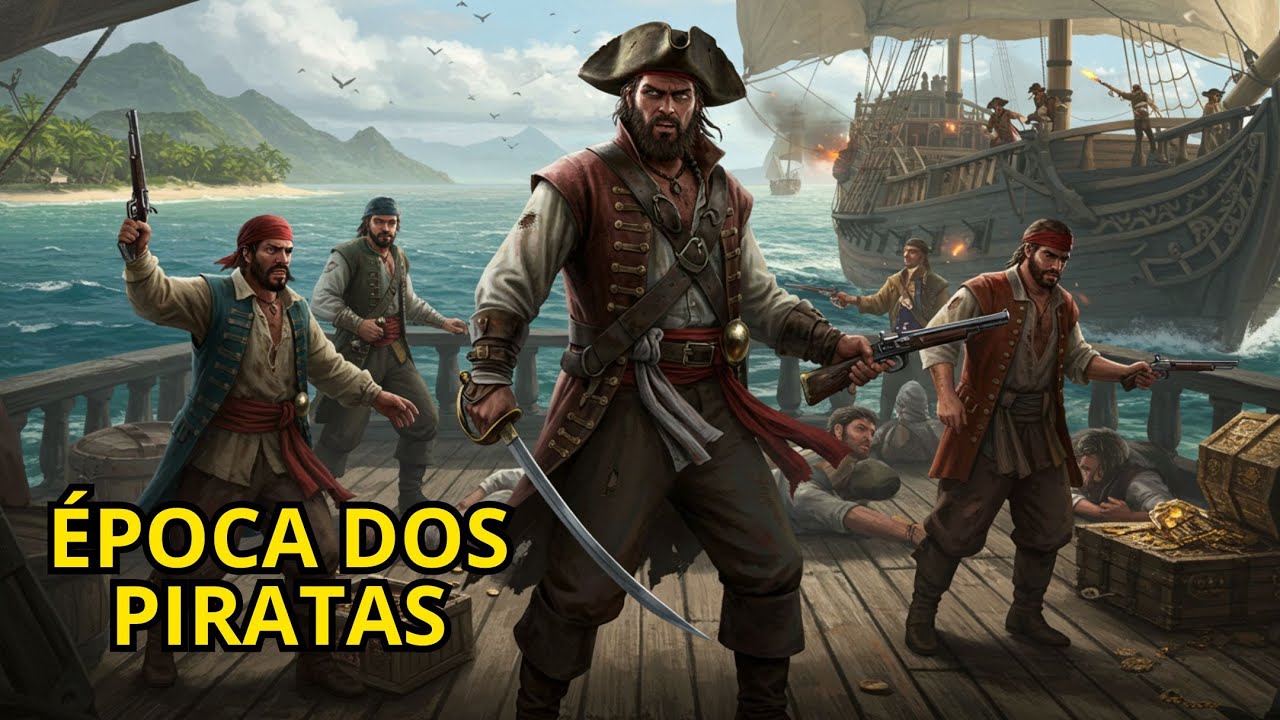 A Era de Ouro dos Piratas: Tesouros, Mistérios e Segredos que Marcaram ...