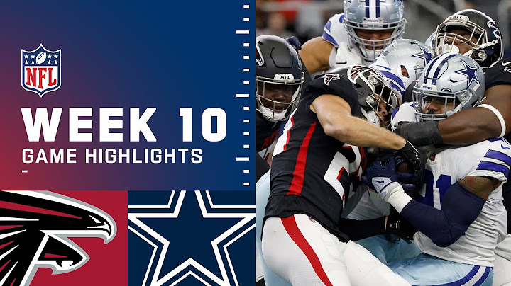 Falcons vs. Cowboys Week 10 Highlights | NFL 2021
