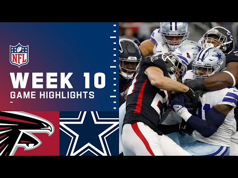 Falcons vs. Cowboys Week 10 Highlights | NFL 2021